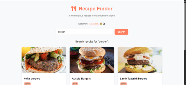 Recipe Finder